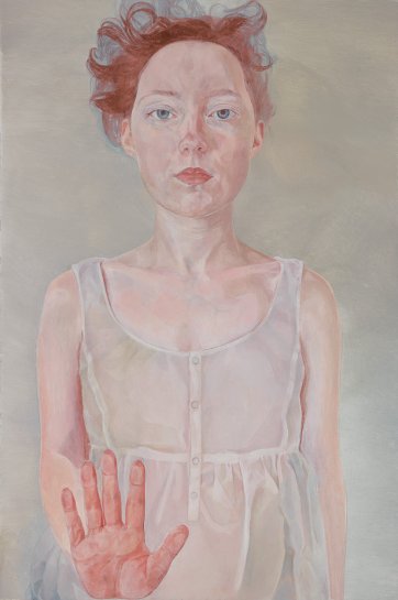 Numb to touch (self-portrait), 2018
 by Natasha Walsh
