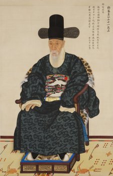 Portrait of Kang Sehwang, 1783 by Yi Myeonggi Portrait of Kang Sehwang, 1783 by Yi Myeonggi