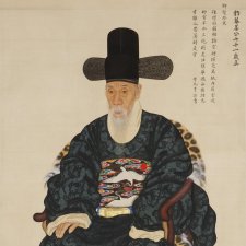 Portrait of Kang Sehwang, 1783 by Yi Myeonggi Portrait of Kang Sehwang, 1783 by Yi Myeonggi
