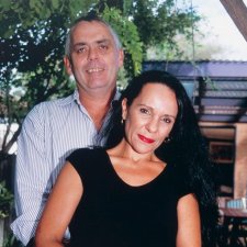Linda Burney MLA Canturbury and Rick Farley at home, Marrickville Linda Burney MLA Canturbury and Rick Farley at home, Marrickville