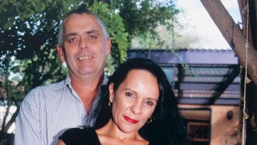 Linda Burney MLA Canturbury and Rick Farley at home, Marrickville Linda Burney MLA Canturbury and Rick Farley at home, Marrickville