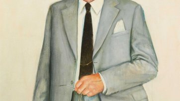 First study for portrait of Malcolm Fraser First study for portrait of Malcolm Fraser