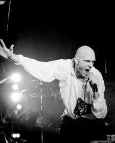 Peter Garrett, Midnight Oil, 1986 Bob King Peter Garrett, Midnight Oil, 1986 Bob King