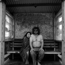 Ahn & Pete, The Bus Stop Project, 2012 by Simone Darcy Ahn & Pete, The Bus Stop Project, 2012 by Simone Darcy