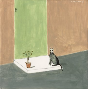 Cat on back step, 2013 by Noel McKenna
Germanos Collection, Sydney