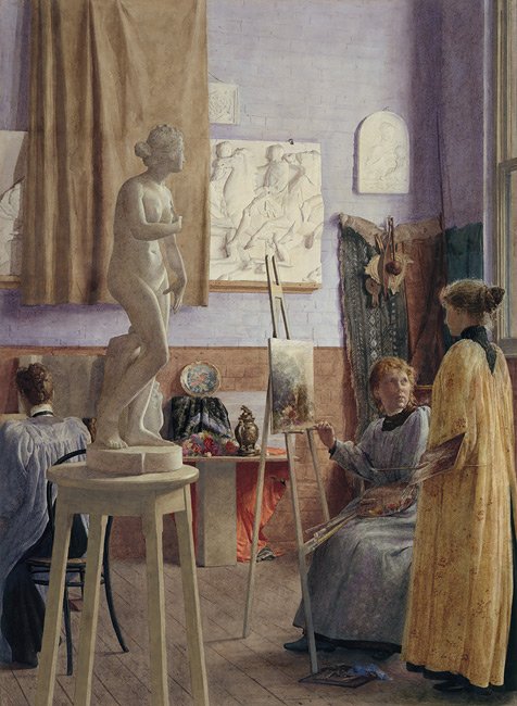 The Art Students: Ballarat Gallery Art School, c.1898 The Art Students: Ballarat Gallery Art School, c.1898