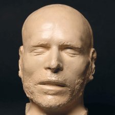 Death mask of George Melville courtesy of National Trust of Australia (Victoria), Old Melbourne Gaol Collection Death mask of George Melville courtesy of National Trust of Australia (Victoria), Old Melbourne Gaol Collection