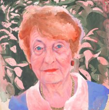 Portrait of Helen Caldicott Portrait of Helen Caldicott