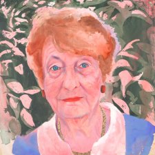 Portrait of Helen Caldicott Portrait of Helen Caldicott