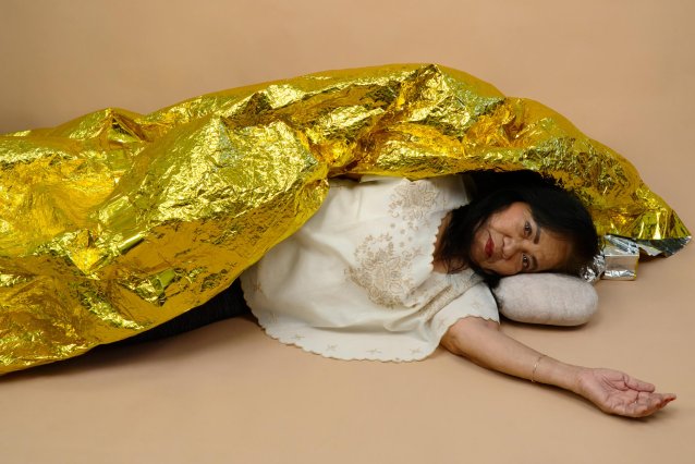 Mother dreams on a stone, 2024