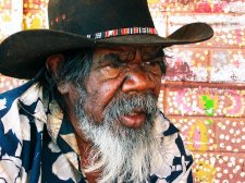 Portrait of Paddy Japaljarrii Stewart Portrait of Paddy Japaljarrii Stewart