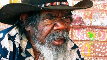 Portrait of Paddy Japaljarrii Stewart Portrait of Paddy Japaljarrii Stewart