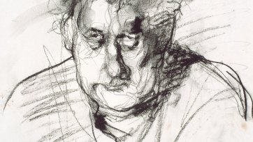 Study for portrait of Bob Ellis Study for portrait of Bob Ellis