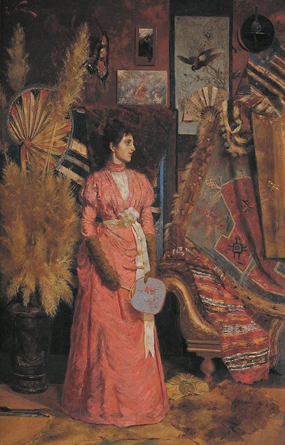 The sitting, 1889 The sitting, 1889