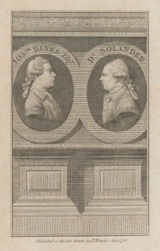 Joseph Banks and Dr Solander Joseph Banks and Dr Solander