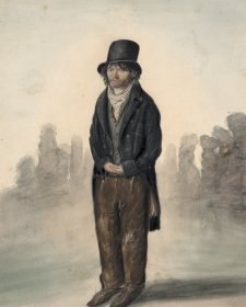 Little John of Colchester, a poor lunatic, c.1823 by John Dempsey Little John of Colchester, a poor lunatic, c.1823 by John Dempsey