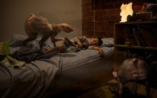 Bedroom, 10.30 pm (from 'The Fitzroy Series'), 2011 by Patricia Piccinini Bedroom, 10.30 pm (from 'The Fitzroy Series'), 2011 by Patricia Piccinini