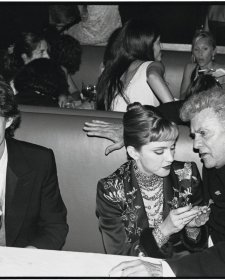 Mick Jagger, Madonna and Tony Curtis, 1997 Mick Jagger, Madonna and Tony Curtis, 1997