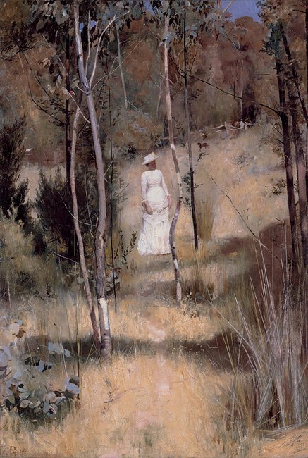 A summer morning tiff, 1886 A summer morning tiff, 1886