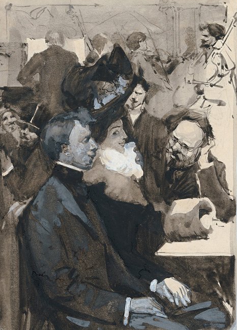Paris café, c.1901 Paris café, c.1901