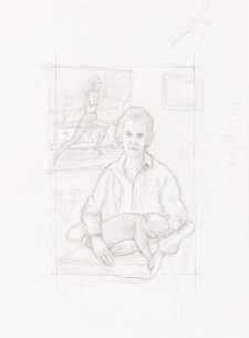 Preparatory study for Betty Cuthbert Preparatory study for Betty Cuthbert