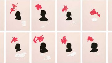 Making Chinese Shadows (sixteen silhouette portraits) Making Chinese Shadows (sixteen silhouette portraits)