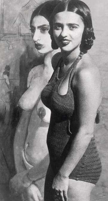 Self as Tahitian, 2001 From the series Re-take of Amrita
by Vivan Sundaram