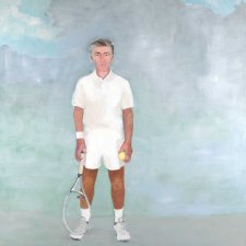 The tennis player (Ken Rosewall) The tennis player (Ken Rosewall)