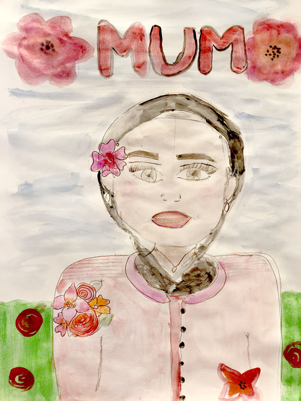 My mum Zuhra